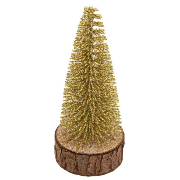 Árvore Gold Glitter Ø40x90mm