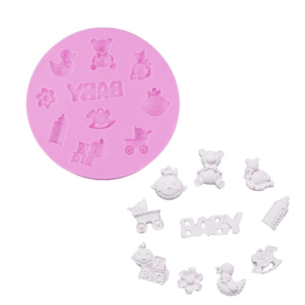 Molde Silicone Baby Mini