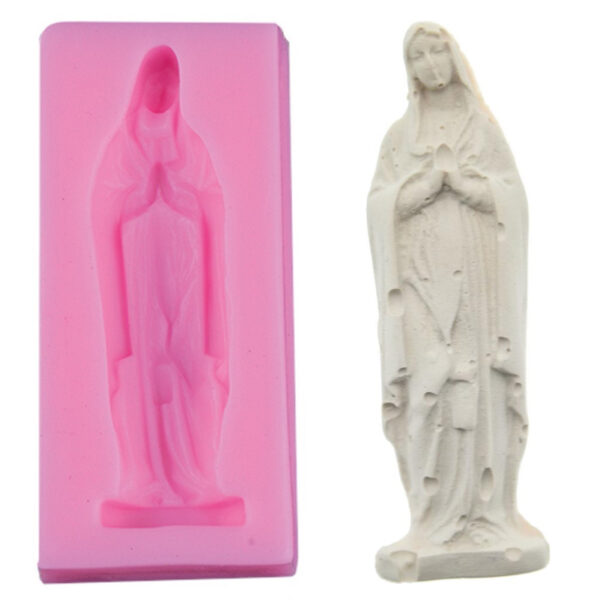 Molde Silicone Madonna