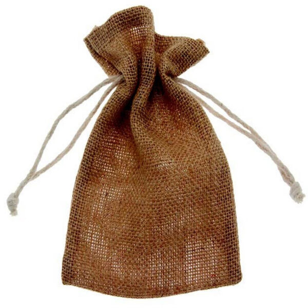 Saco de Juta Natural 13x18cm