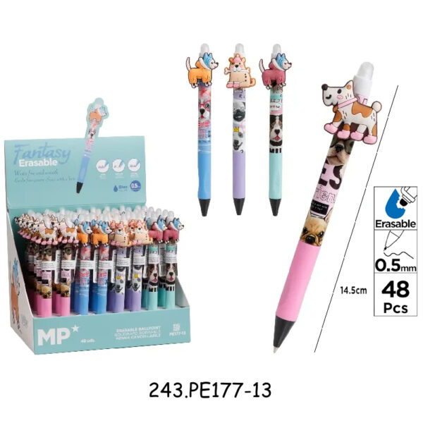 Esferográfica Fantasy Apagável - 0.5mm - Exp.48un.