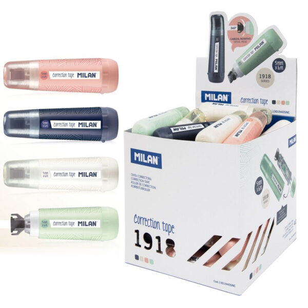 Corretor Fita Milan Exp. 40un.