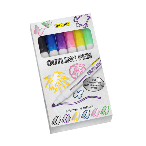 Acrylic Marker Pastel cx.6un.