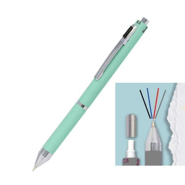 Multipen Fashion 4in1 Mint - 3un.