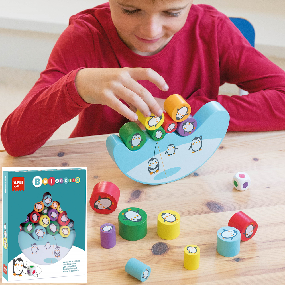 Jogo Equilíbrio Pinguins