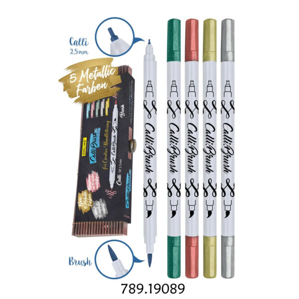 Estojo Bamboo Calli Brush cx.5un.