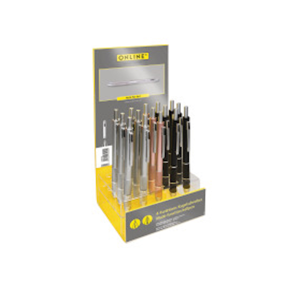 Esferográfica Multipen 4 em 1 - Exp.15un.