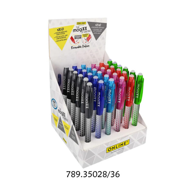 Esferográfica Gel Magixx Classic Exp.36un.