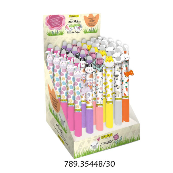 Esferográfica Gel Magixx Spring Exp.36un.