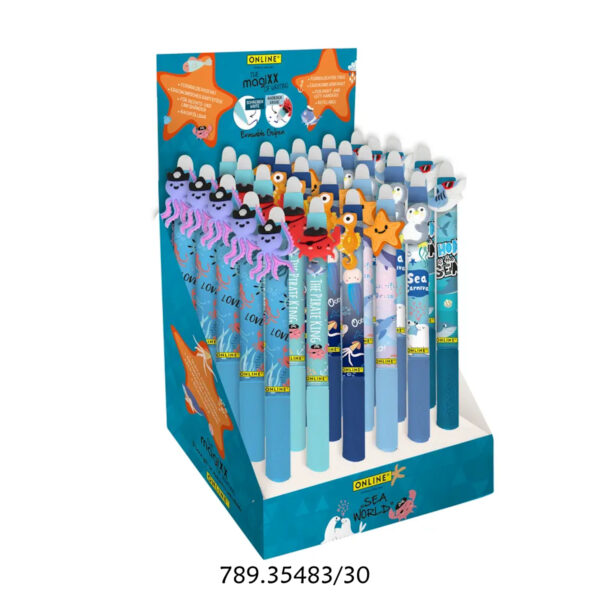 Esferográfica Gel Fun Sea World Exp.30un.