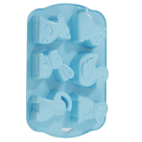 Molde de Silicone Animais III