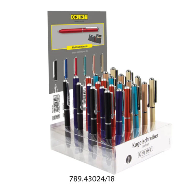 Esferográfica Mini Exp.18un.