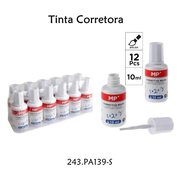 Corretor Tinta 10ml -12un.