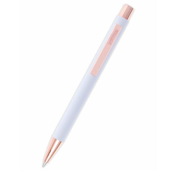 Esferográfica Soft Metal White Rose