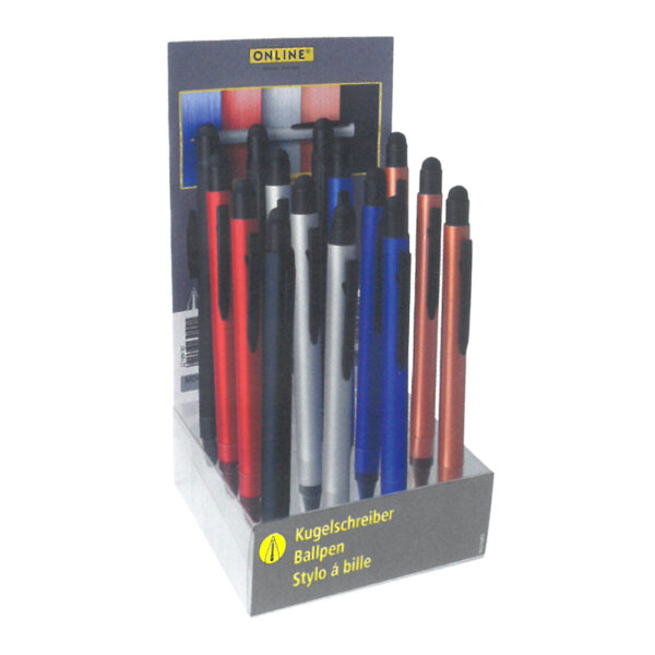 Esferográfica ALU Stylus Exp.15un.