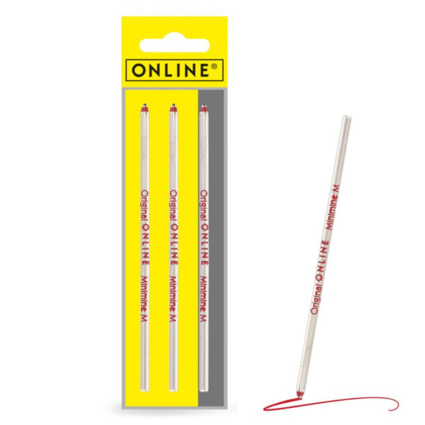 Recargas Mini M Red 3un.