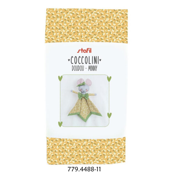 Tecido Coccolini Doudou Minny 69x87cm