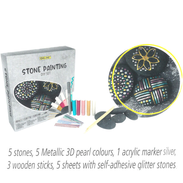 Painting Stones Kit 16pçs