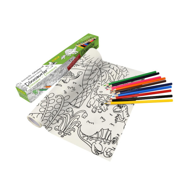 Rolo de Colorir "Dinossauro"