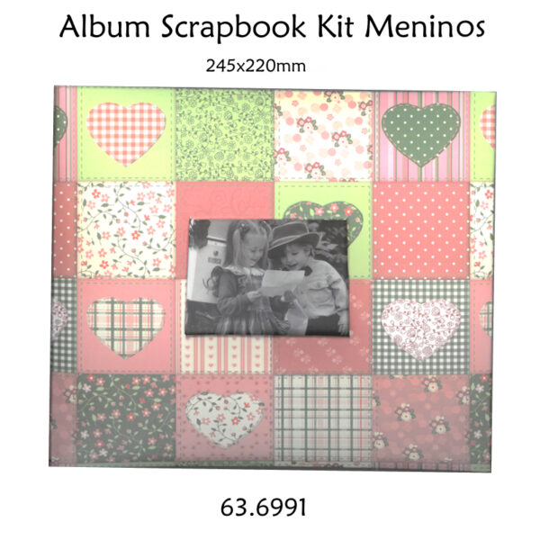 Album Scrapbook Meninos 245x220mm