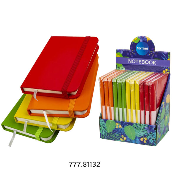 Notebook A7 Sortido 68x100mm - Exp.24un.