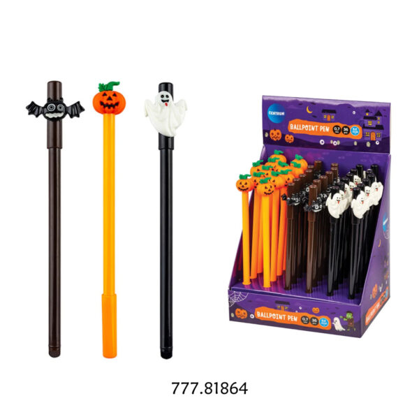 Esferográfica Halloween 0.7mm Exp.36un.
