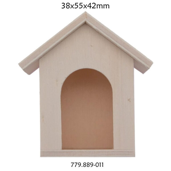Casa Madeira "Doghouse" 38x55x42mm