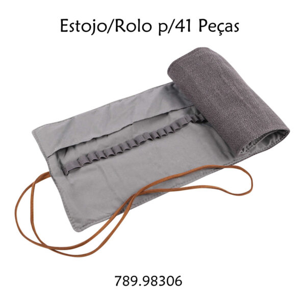 Estojo/Rolo p/ 41 Peças