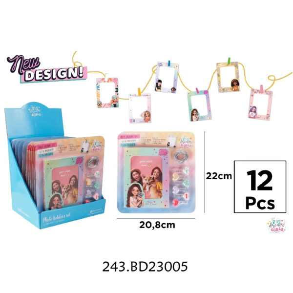 Moldura c/ Molas - Big Dream Girls