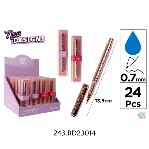 Esferográfica c/ Caixa - Big Dream Girls