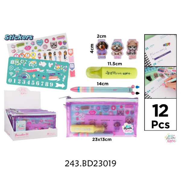 Kit Decorativo - Big Dream Girls