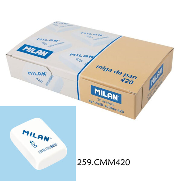 Borrachas Milan 420 Cx.20un.