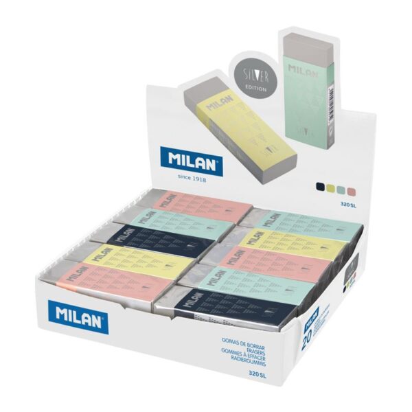 Borracha Silver Milan Exp.20un.