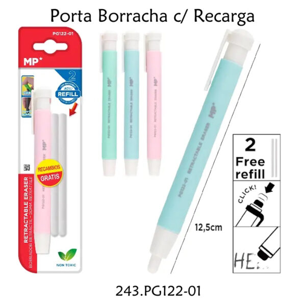 Porta Borrachas c/ Recargas