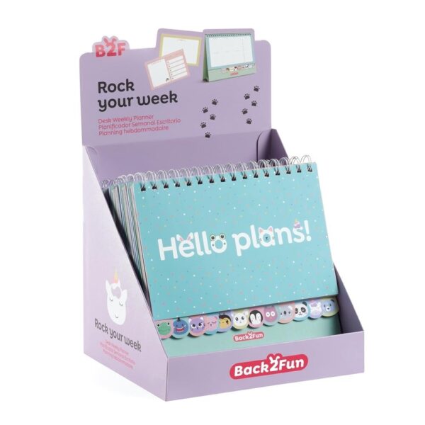 Calendários de Mesa B2F  Exp. 7un.