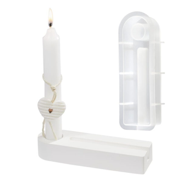 Molde de Silicone Base Vela  140x40mm