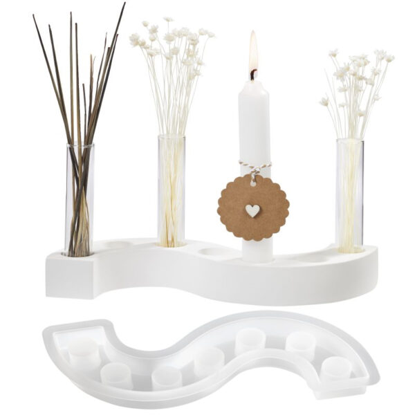 Molde de Silicone Base Velas 235mm