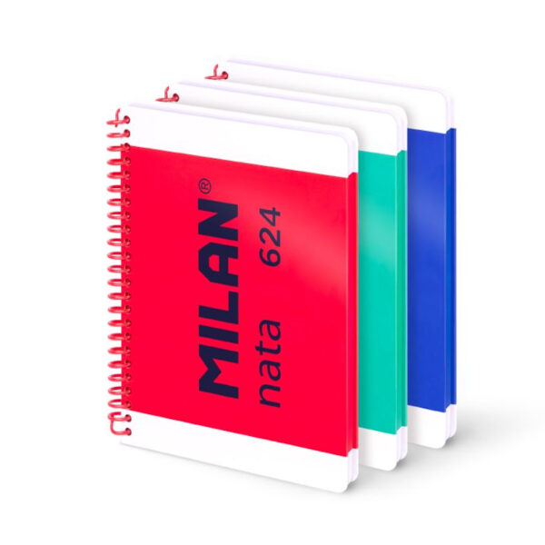 Caderno A4 Espiral Nata 624 Pautado - 80Fls.