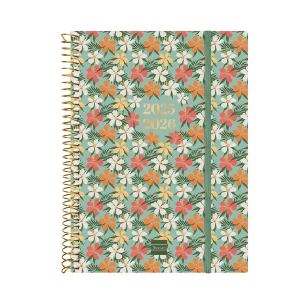 Agenda 18 Meses Espiral E10 SVH 25-26 Daisy