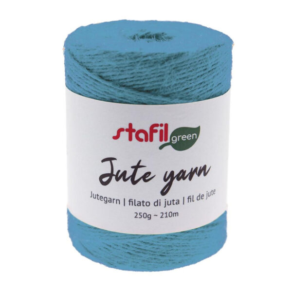 Fio Juta Azul Claro 2mm - 250gr. - 210mts.