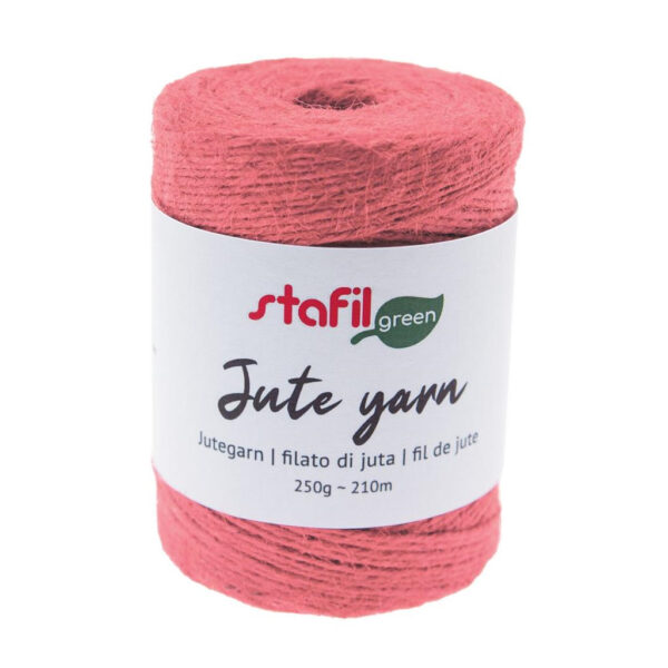 Fio Juta Rosa Claro 2mm - 250gr. - 210mts.