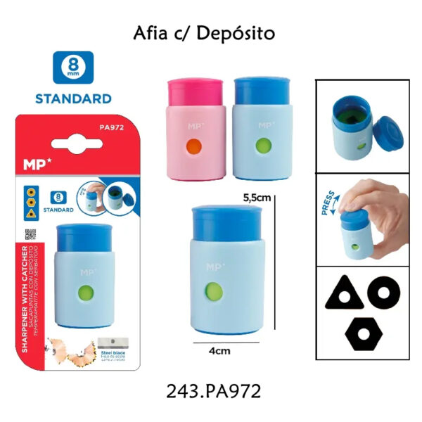 Afia Lápis c/ Depósito