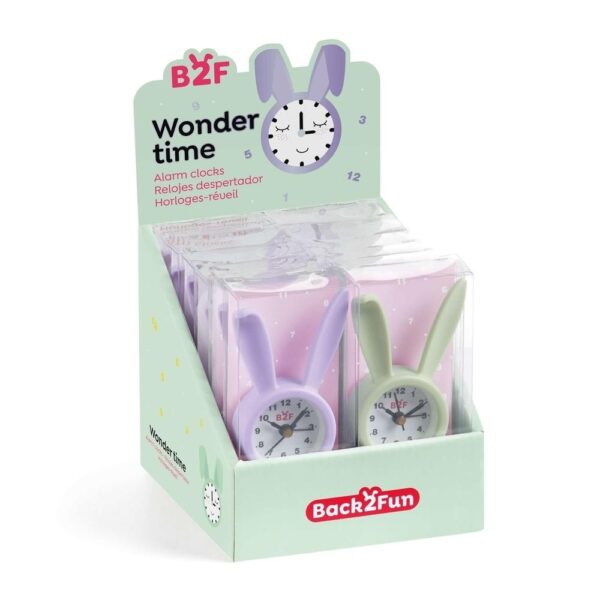 Relógio Despertador Bunny B2F - Exp.12un.