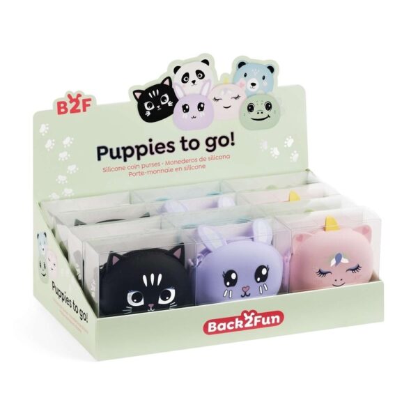 Porta Moedas Puppies B2F Exp.12un.