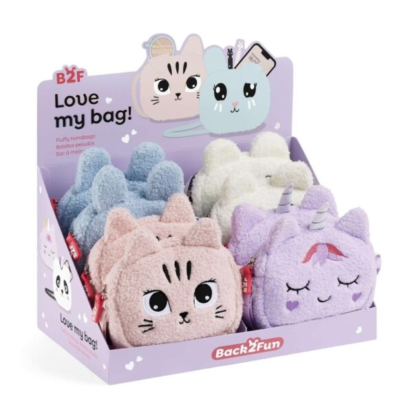 Bolsa Peluche Love my Bag B2F Exp.8un.