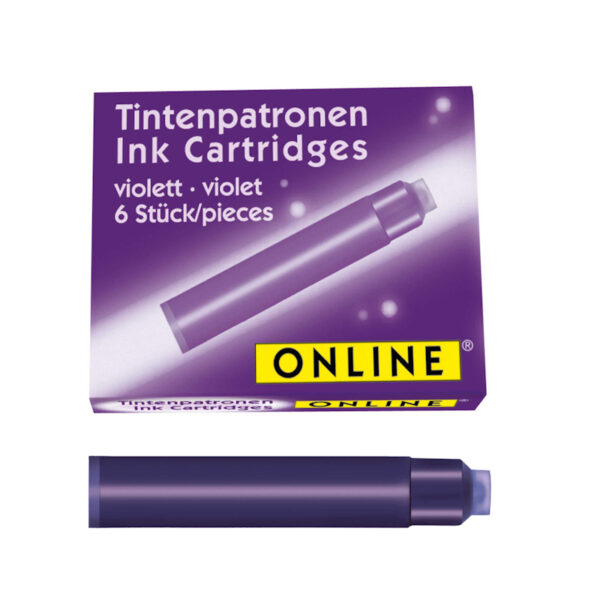 Recarga Cartridge Violeta 6un.