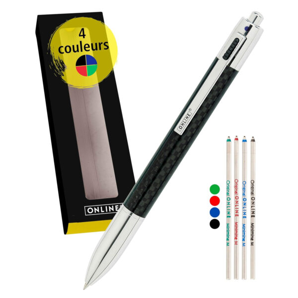 Esferográfica Carbon Multipen 4 Cores