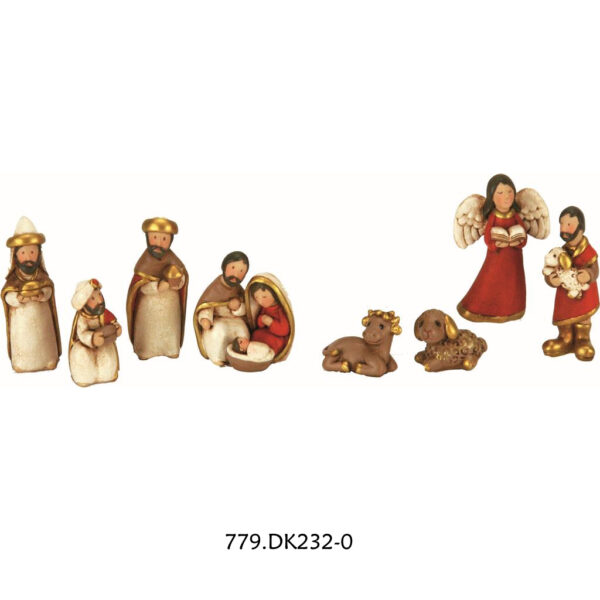 Presépio Figuras ↕60mm  - 8un.