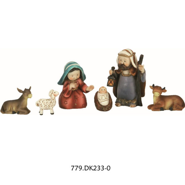Presépio Figuras ↕85mm - 6un.