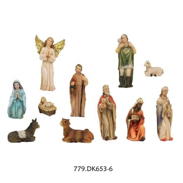 Presépio Figuras ↕60mm - 11un.